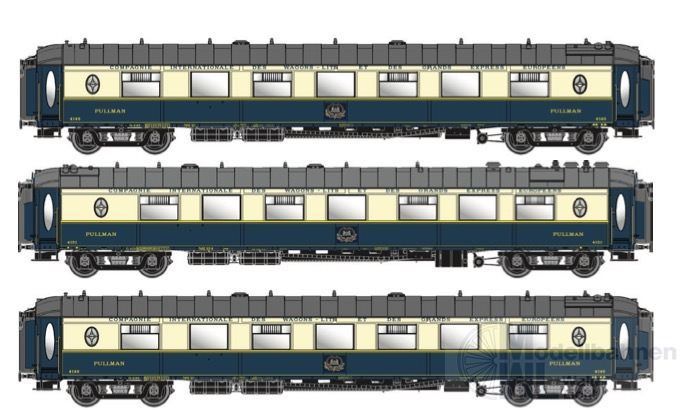 LS Models 79179 - Personenwagen Set CIWL Ep.III 3.tlg. H0/GL