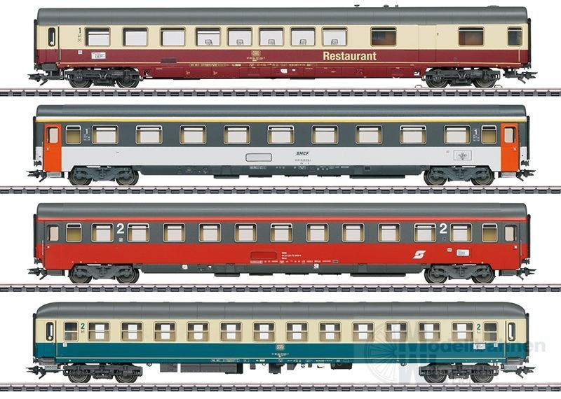 Märklin 42893 - MÄRKLIN - INSIDER Personenwagen-Set FD Mozart Ep.IV Set 1 H0/WS