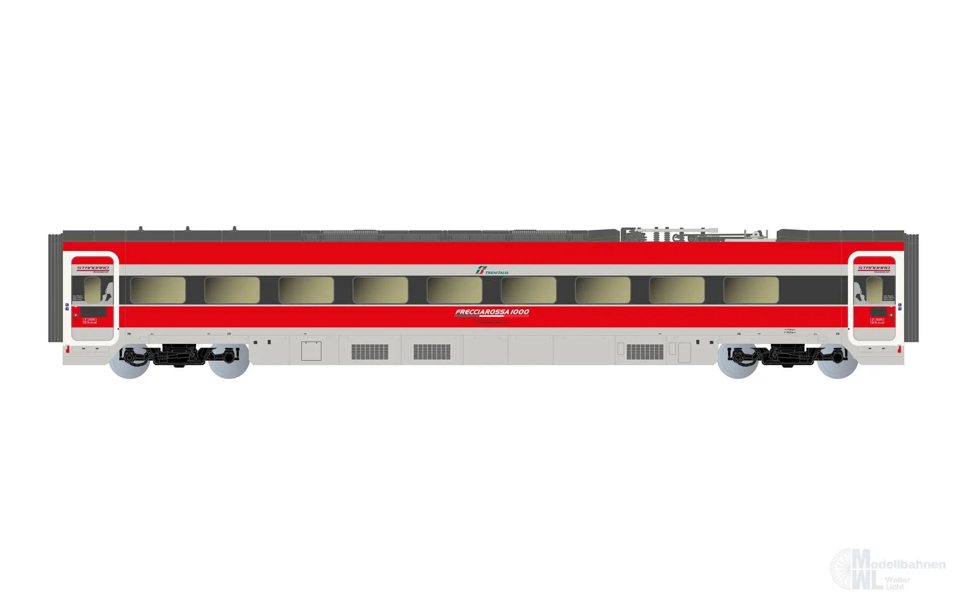 Arnold 2621 - Triebzug Frecciarossa 1000 FS Ep.VI 4.tlg. Grundeinheit Le plaisir N 1:16