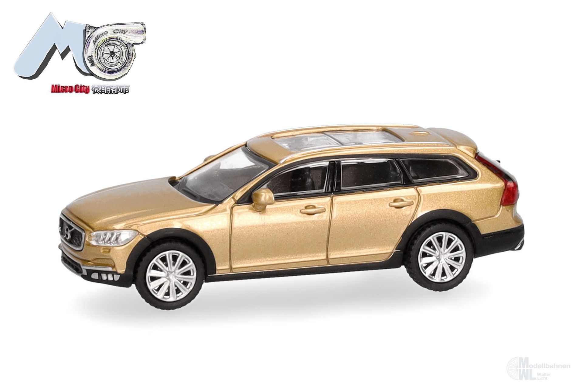 Herpa 87MC000021 - Volvo V90 gold (ab 2017) H0 1:87