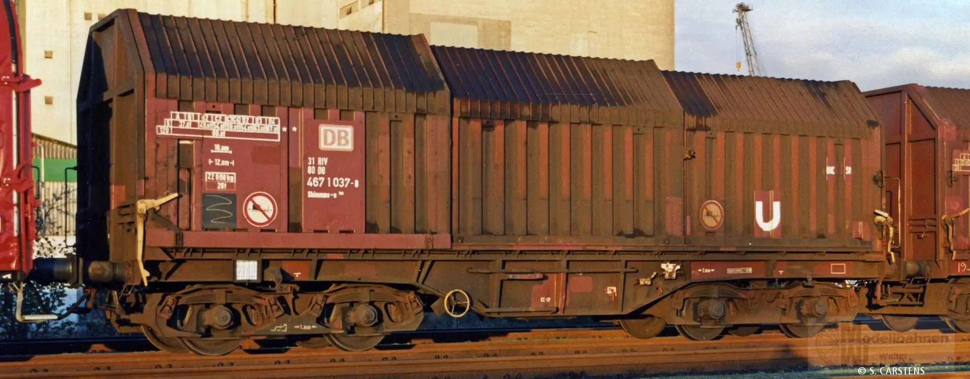 Brawa 51004 - Teleskophaubenwagen DB Ep.V Shimmns-u708 H0/GL
