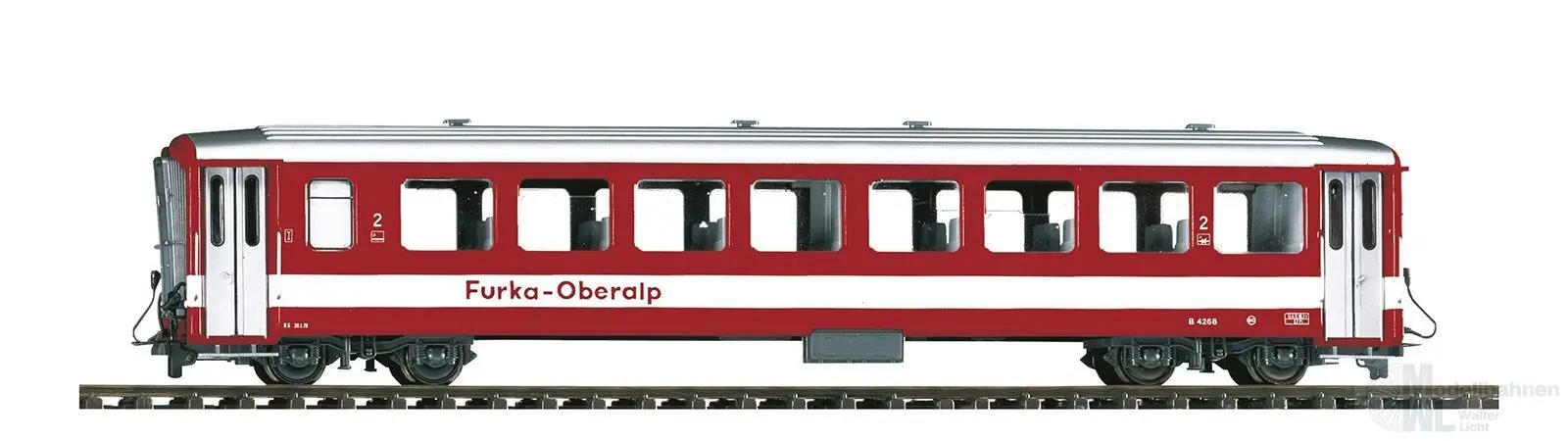 Bemo 3266225 - Personenwagen FO Ep.IV/V B 4265 weisses Band H0m