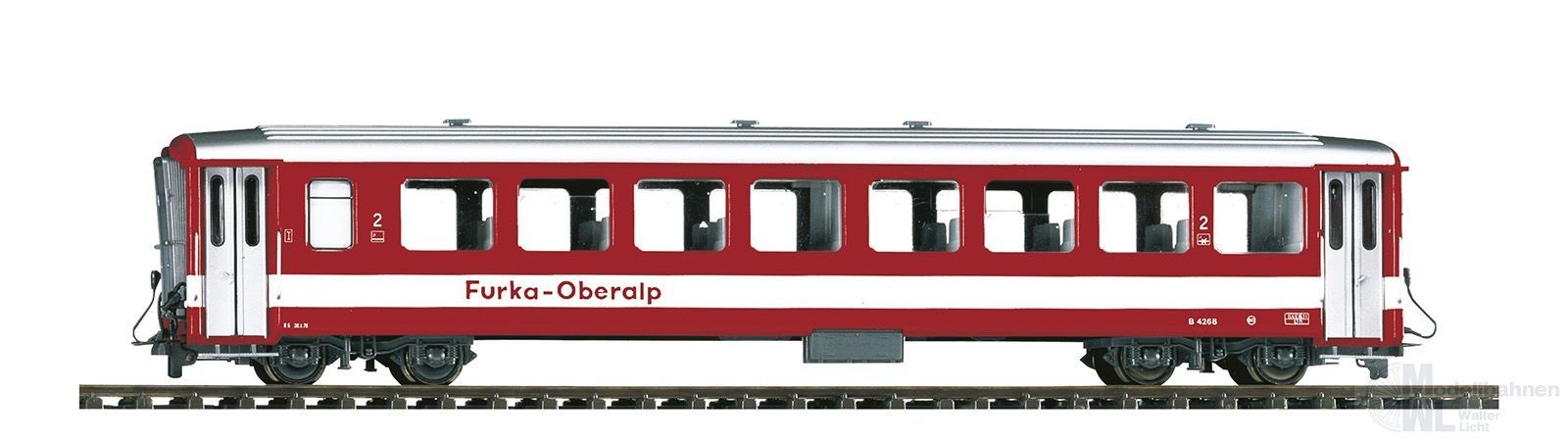 Bemo 3266225 - Personenwagen FO Ep.IV/V B 4265 weisses Band H0m