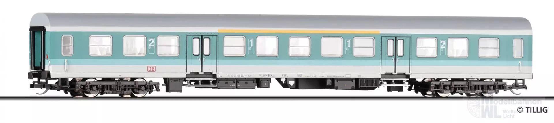 Tillig 12600 - Personenwagen DB Ep.V 1/2.Kl. Aby 407 Halberstadt TT 1:120