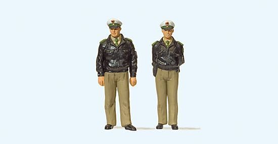 Preiser 65363 - Polizisten stehend grüne Uniform Spur 0 Preiser 65363 - Polizisten stehend grüne Uniform Spur 0