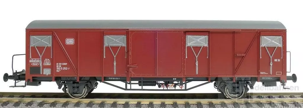 Exact Train 20723 - Güterwagen gedeckt DB Ep.IV Gbs 254 H0/GL
