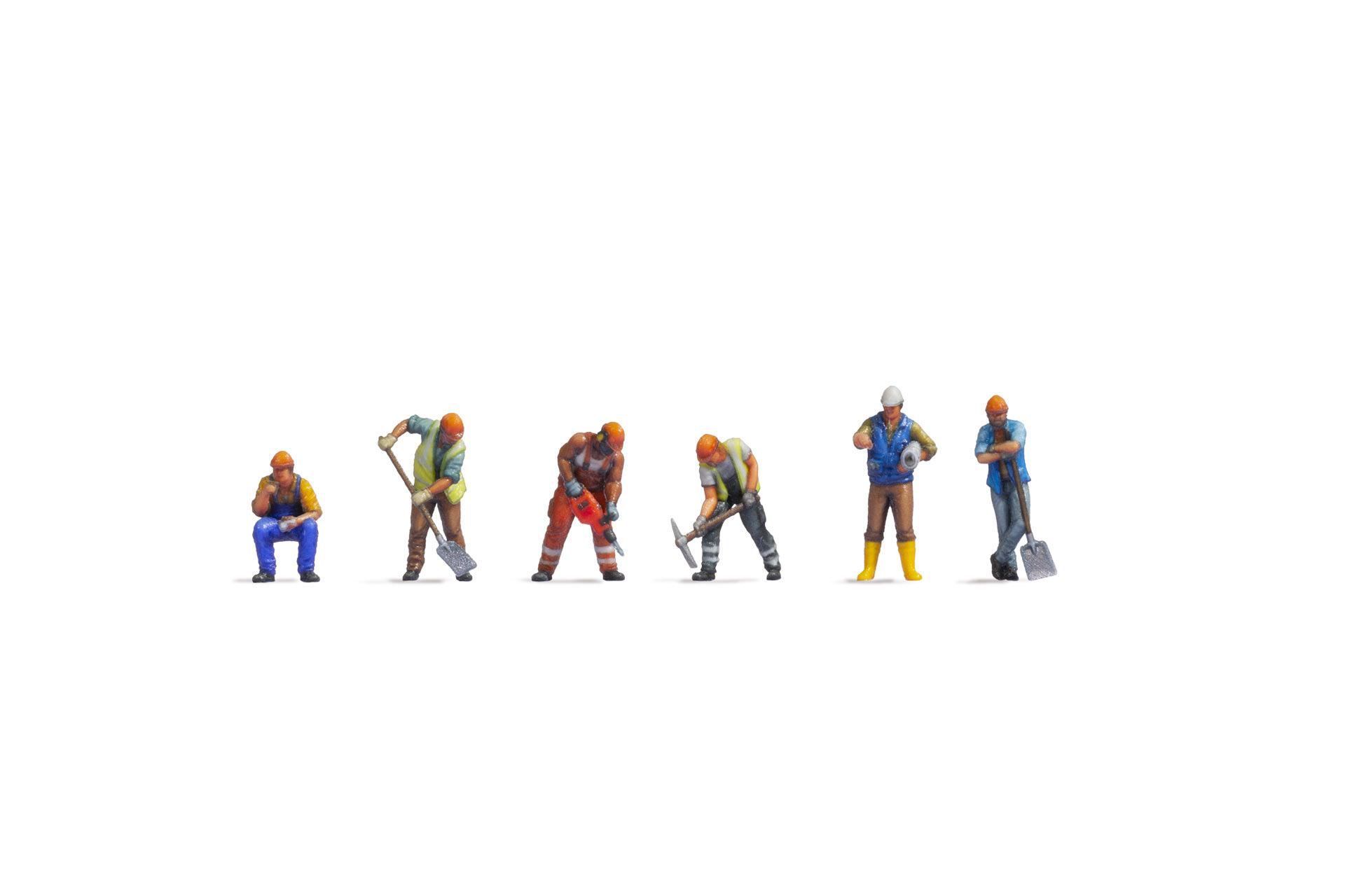 Noch 44501 - Bauarbeiter 3D-Master Z 1:220 Noch 44501 - Bauarbeiter 3D-Master Z 1:220