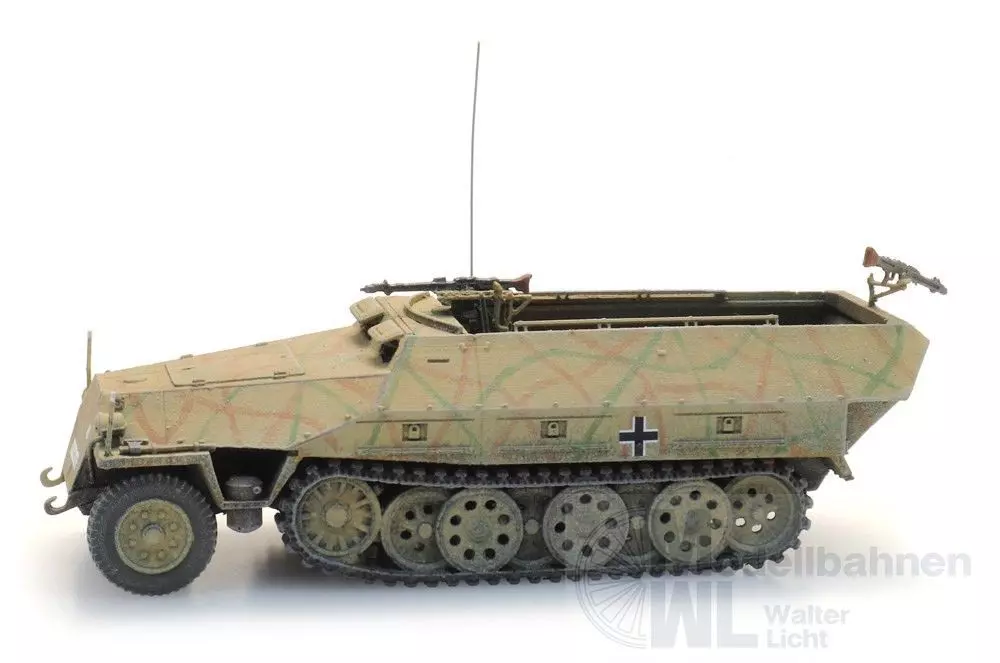 ARTITEC b.v. 6870515 - WM Sdkfz 251/1 Ausf D (S)MG Tarnung H0 1:87