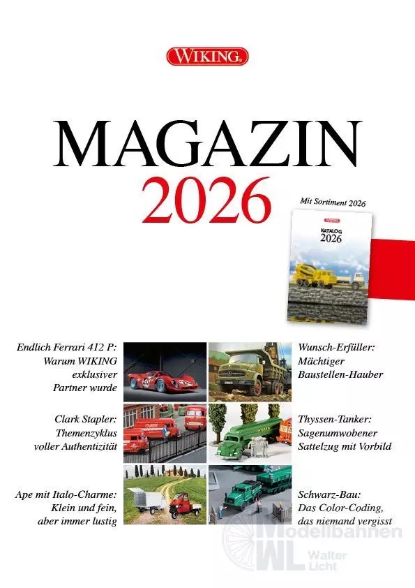 Wiking 000632 - WIKING-Magazin 2026  H0 1:87