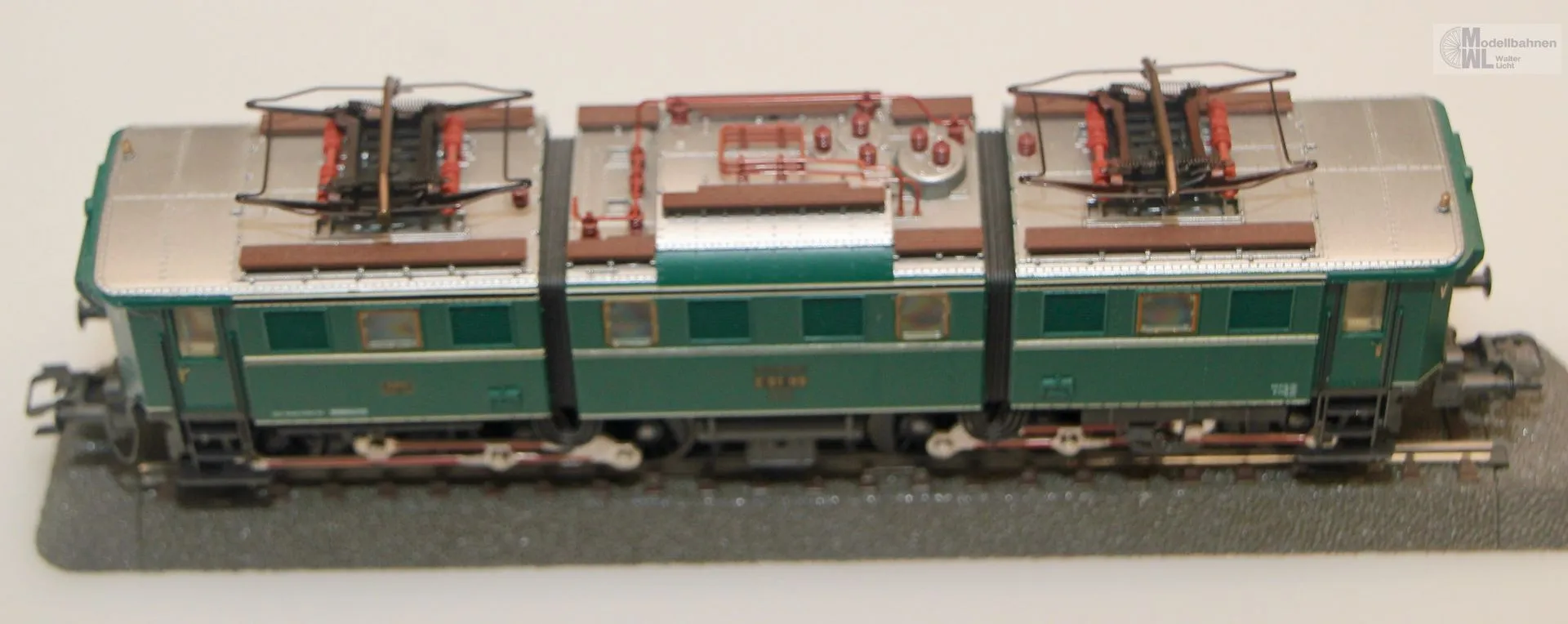Märklin 37291 - MÄRKLIN - E-Lok E91 DRG Ep.II grün H0/WS Digital