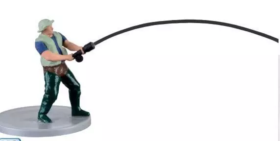 Viessmann 1516 - Angler bewegt H0 1:87