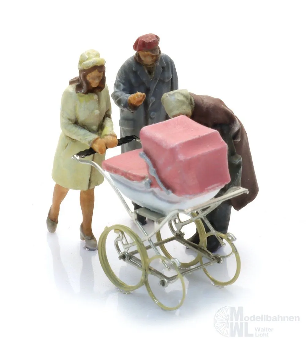 ARTITEC b.v. 5870144 - Ein süßes Baby (3x) Fertigmodell H0 1:87