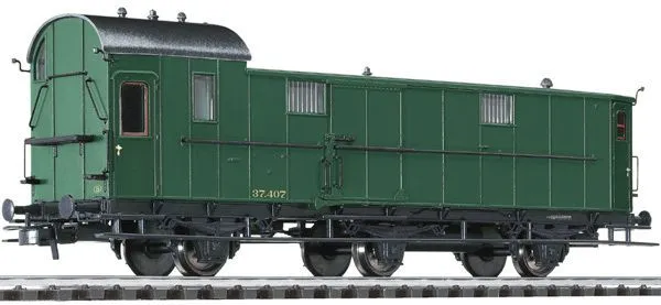 Liliput 334405 - Packwagen SNCB Ep.II 3-achs Pw3 37.407 H0/GL
