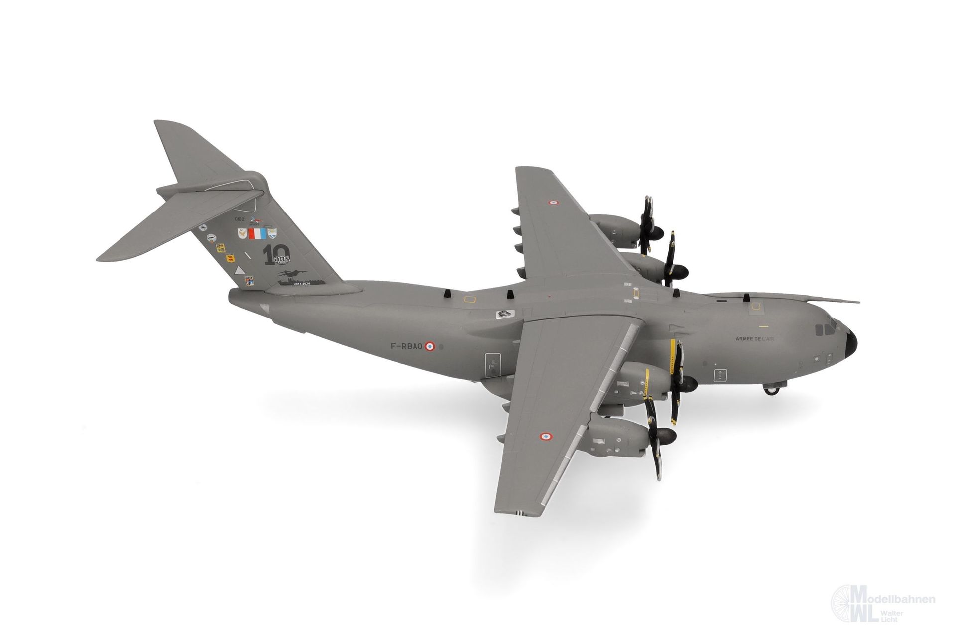 Herpa 573771 - Airbus A400M French AF 1/61 -10 Years 1:200