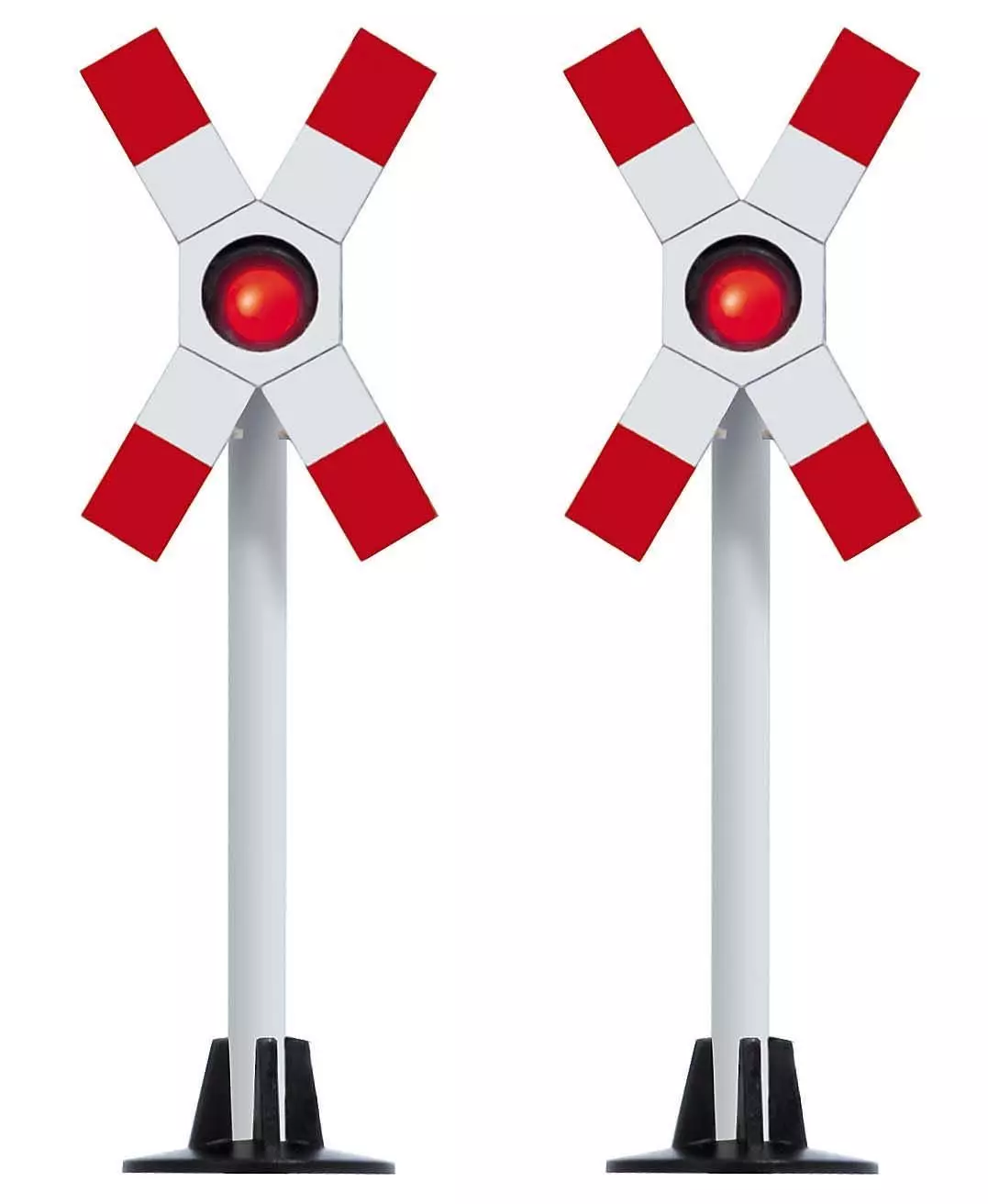 Busch 5924 - Warnkreuze o.Schranke H0 1:87