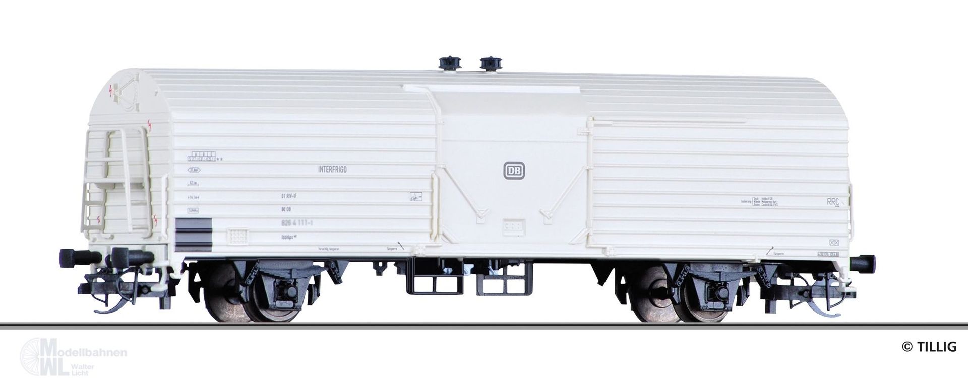 Tillig 14699 - Kühlwagen DB Ep.IV Ibbhlps 401 TT 1:120 Tillig 14699 - Kühlwagen DB Ep.IV Ibbhlps 401 TT 1:120