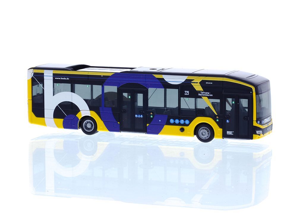 Rietze 76350 - MAN Lion´s City 12 E Bodensee-Oberschwaben Verkehrsverbund-Strauss Reisen