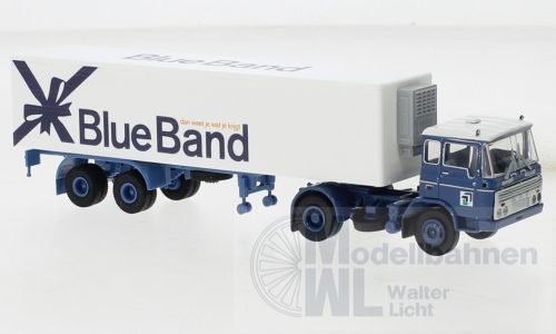 Brekina 85291 - DAF FT 2600 Kofferzug Blue Band von Binfürst (NL) H0 1:87