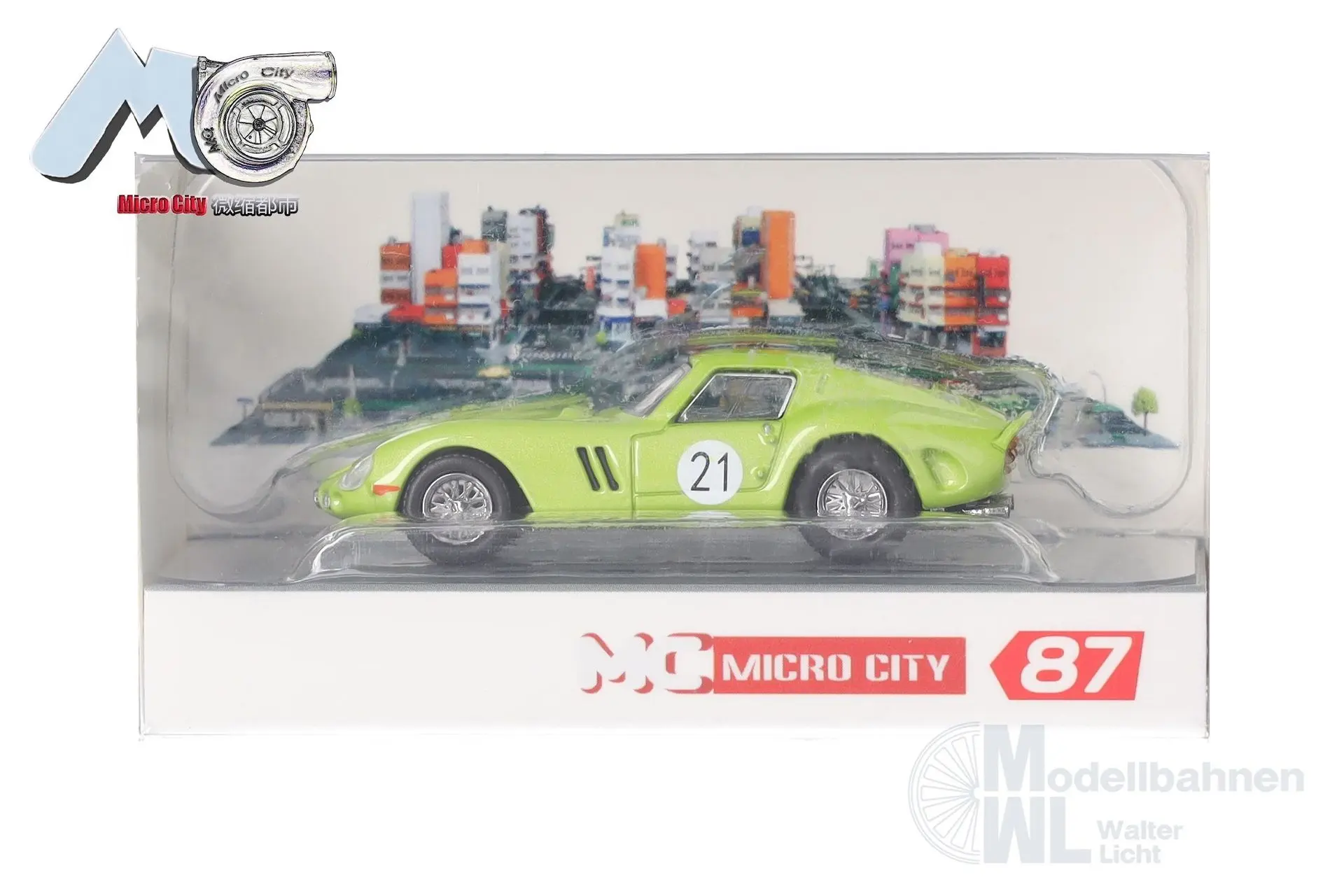 Herpa 87MC000059 - Ferrari 250 GTO 21 grün H0 1:87