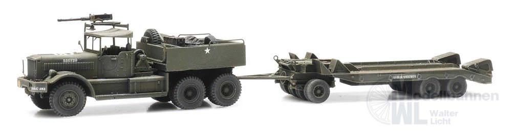 ARTITEC b.v. 6870280 - US M19 Diamond T with trailer H0 1:87 ARTITEC b.v. 6870280 - US M19 Diamond T with trailer H0 1:87