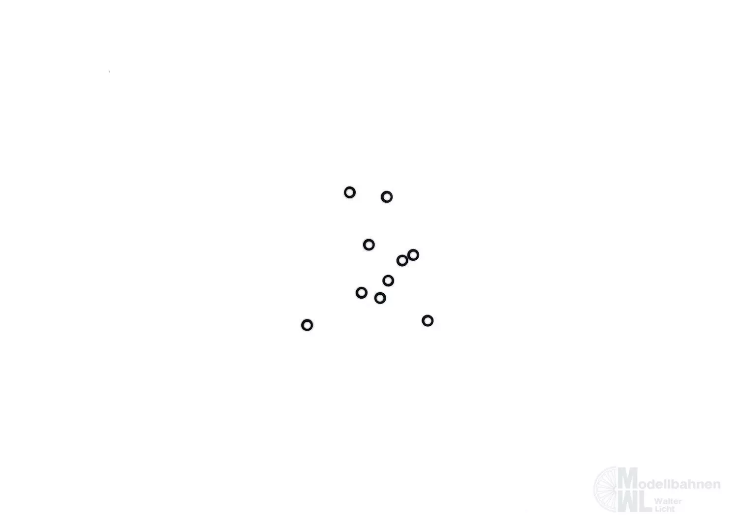 Märklin Ersatzeile E721130 - ERSATZTEIL: Isolierscheibe 2,3/3,8/0,3  1