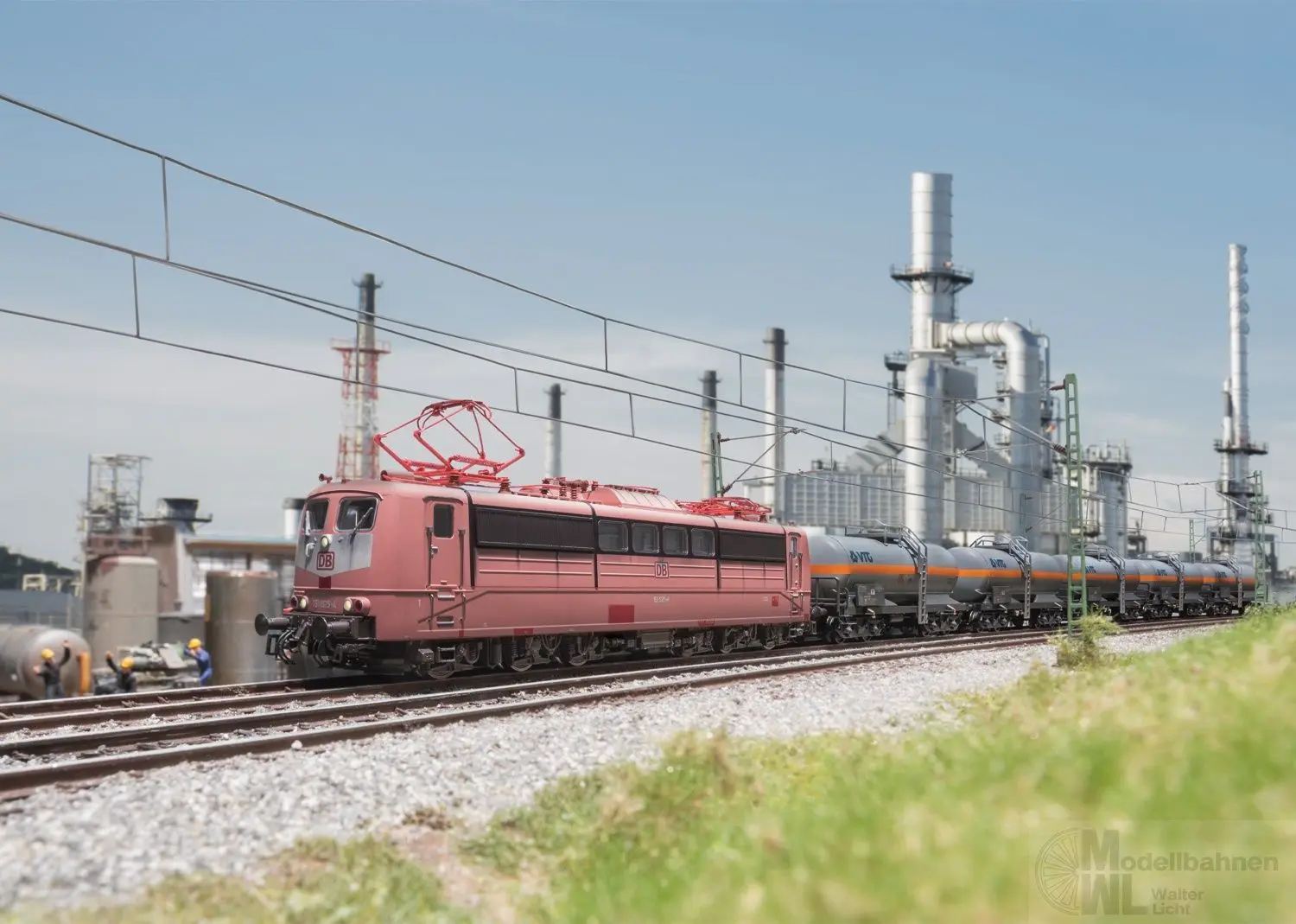 Trix 25655 - E-Lok BR 151 DB Ep.V gealtert H0/GL Sound