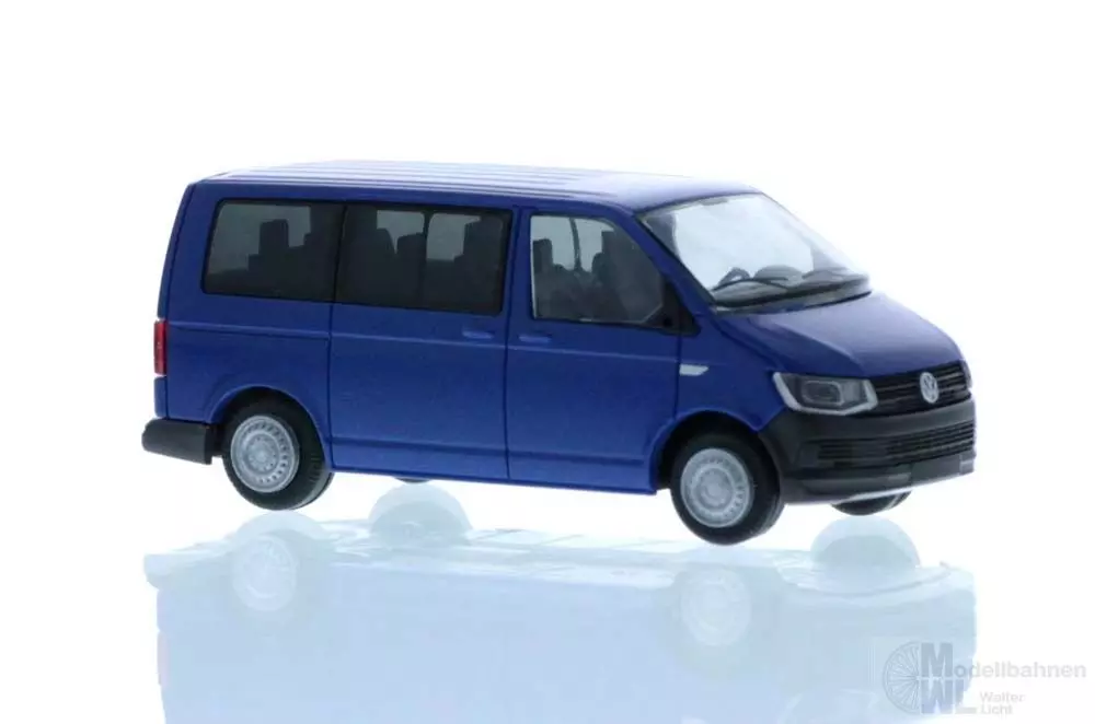 Rietze 11688 - Volkswagen T6 Bus KR ravennablau H0 1:87