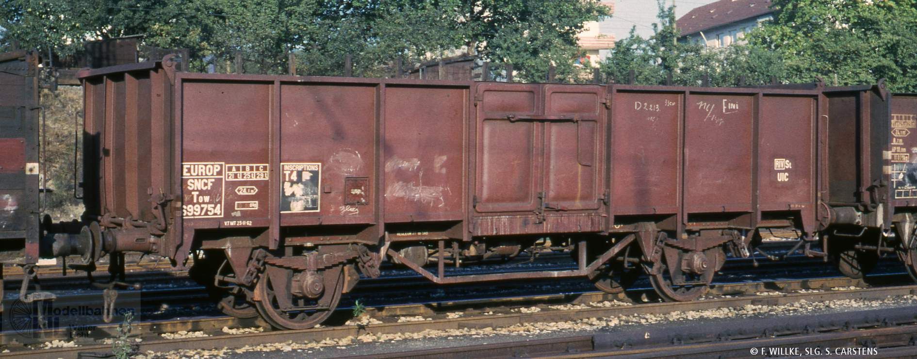 Brawa 50066 - Güterwagen offen SNCF Ep.III 699754 H0/GL