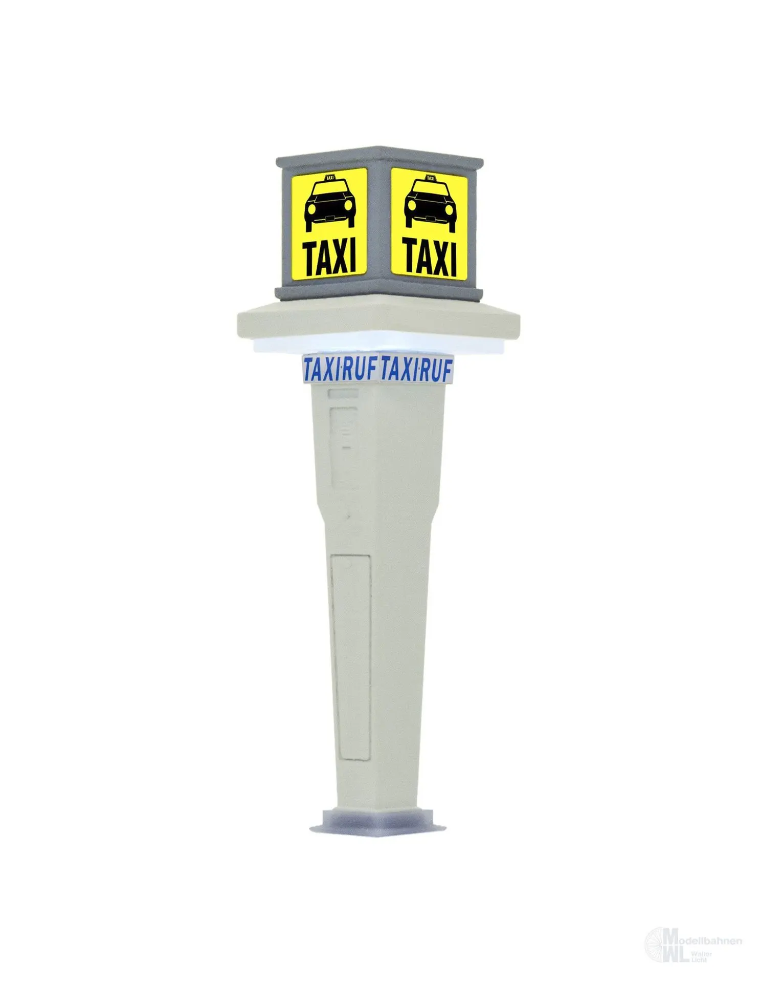 Viessmann 1378 - Taxistand mit LED-Beleuchtung H0 1:87