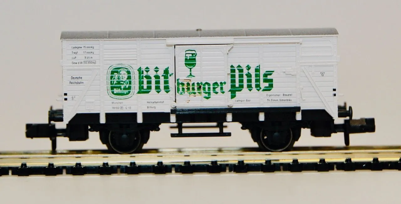 Fleischmann 8362 - FLEISCHMANN - Bierwagen DRG Ep.II Bitburger N 1:160