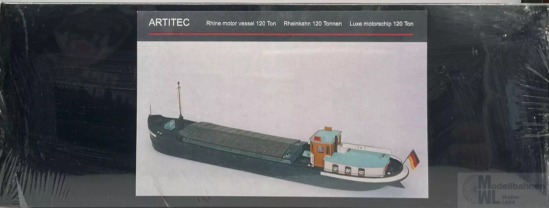 ARTITEC b.v. 50104 - Rheinkahn 120 Tonnen BAUSATZ H0 1:87