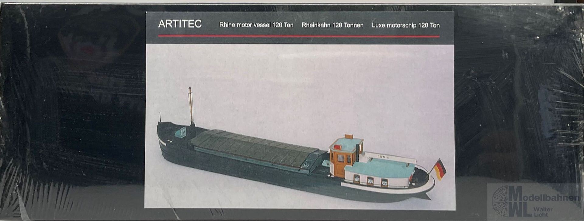 ARTITEC b.v. 50104 - Rheinkahn 120 Tonnen BAUSATZ H0 1:87