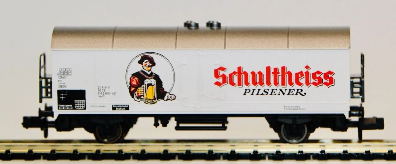 Fleischmann 8340 - FLEISCHMANN - Kühlwagen DB Ep.IV Schultheiss N 1:160