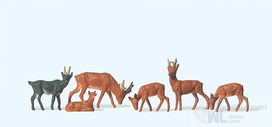 Preiser 14178 - Rehe und Gemse H0 1:87 Preiser 14178 - Rehe und Gemse H0 1:87