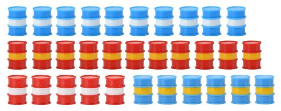 Kibri 37386 - Benzinfässer 32 Stück N 1:160