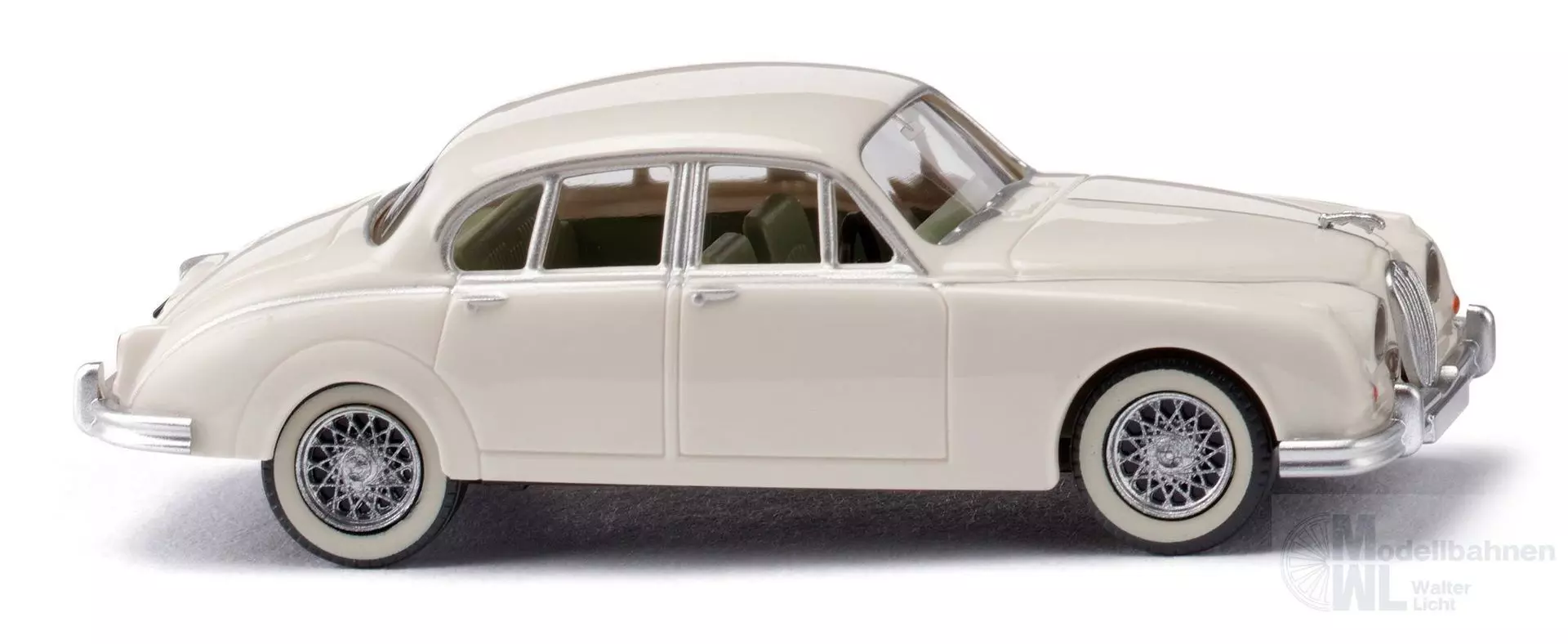 Wiking 081306 - Jaguar MK II - perlweiß H0 1:87