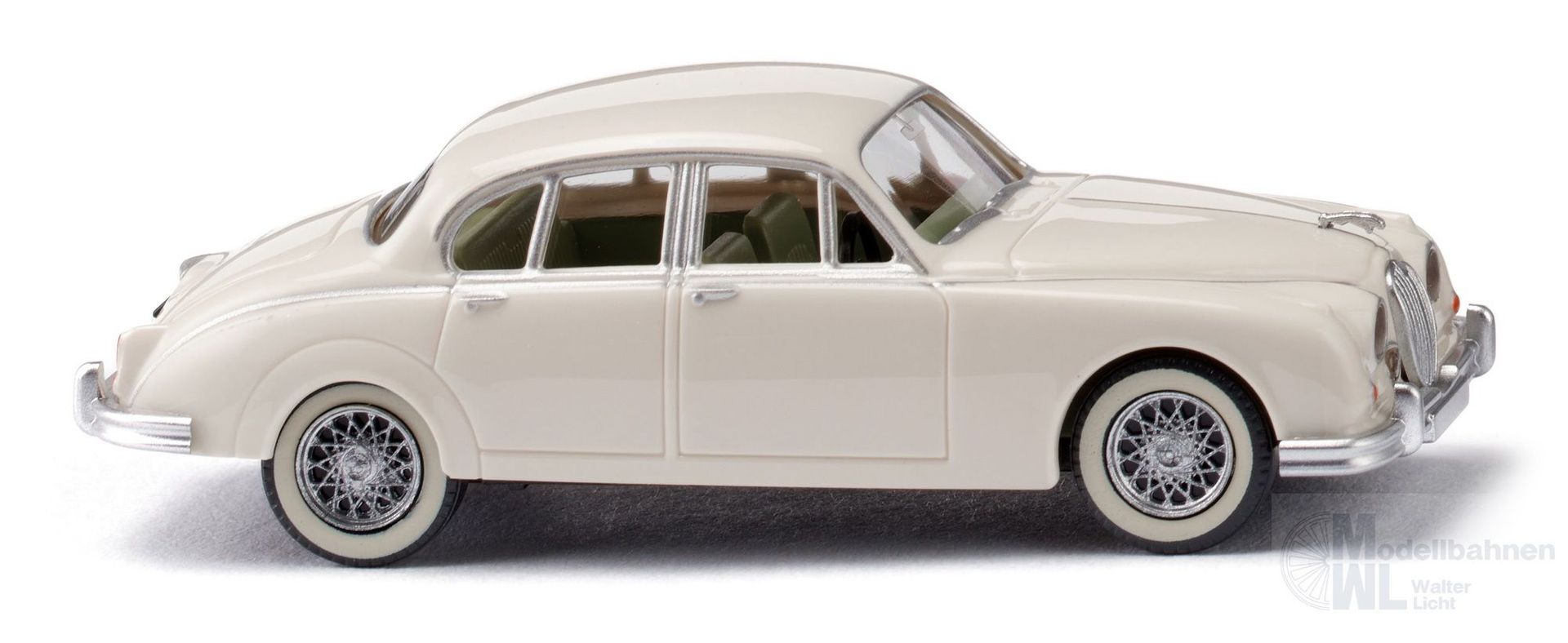 Wiking 081306 - Jaguar MK II - perlweiß H0 1:87