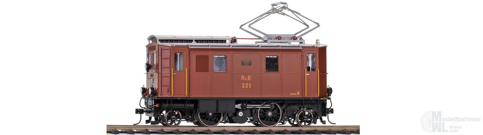 Bemo 9256111 - E-Lok Ge 2/4 RhB Ep.III 221 0m