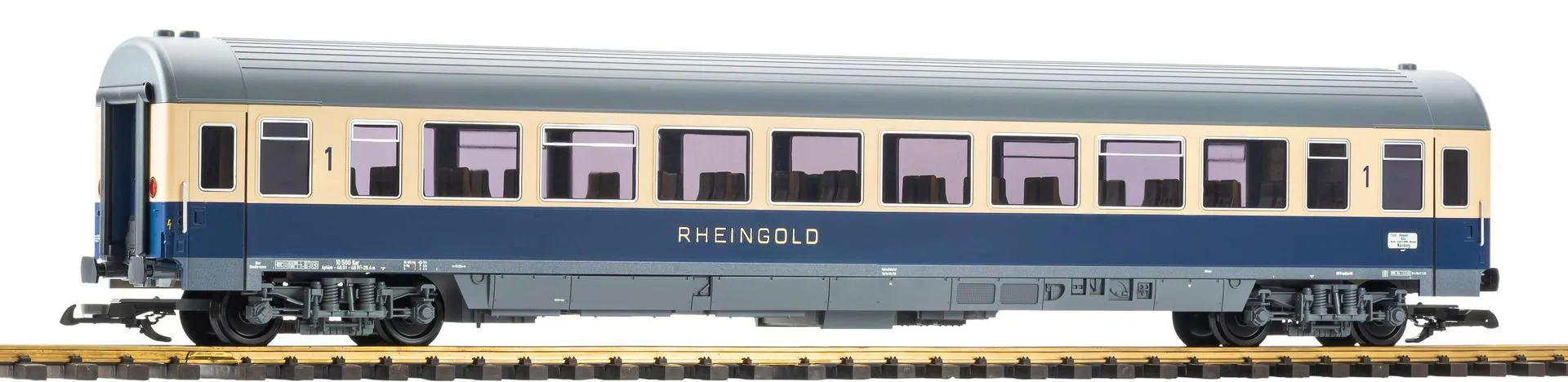 Piko 30201 - SET Diesellok V 200 103 RHEINGOLD + PIKO 37980 Spur G 1:22,5 Sound