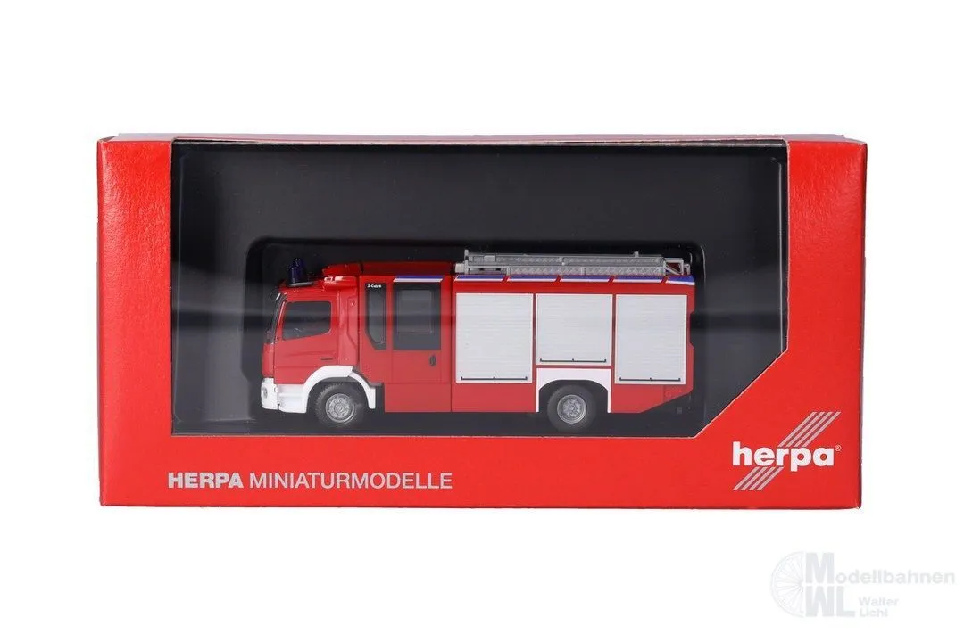 Herpa 098632 - Mercedes-Benz Atego 13 Z-Cab Feuerwehr H0 1:87