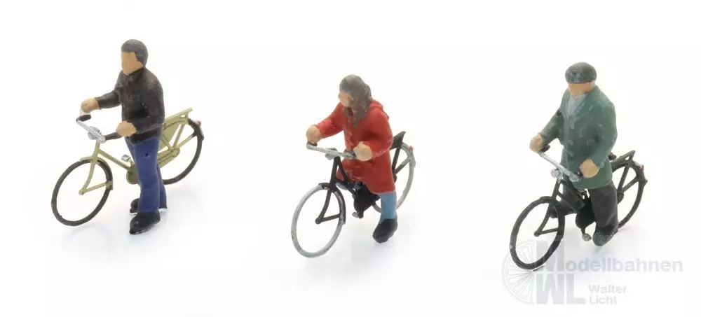 ARTITEC b.v. 5220012 - Radfahrer an der Ampel 3 Figuren Z 1:220