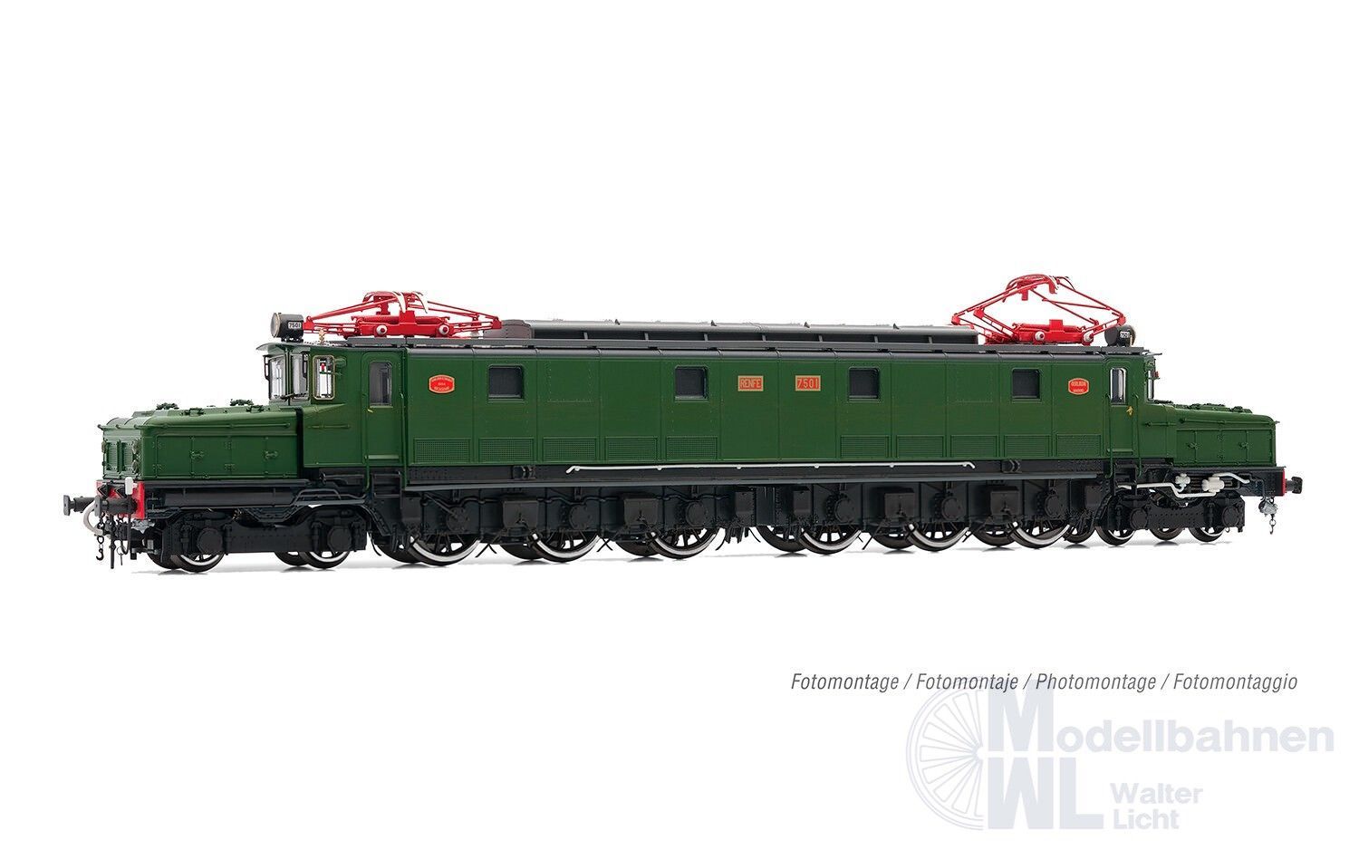 Electrotren 2023 - E-Lok Reihe 7501 RENFE Ep.III H0/GL Electrotren 2023 - E-Lok Reihe 7501 RENFE Ep.III H0/GL