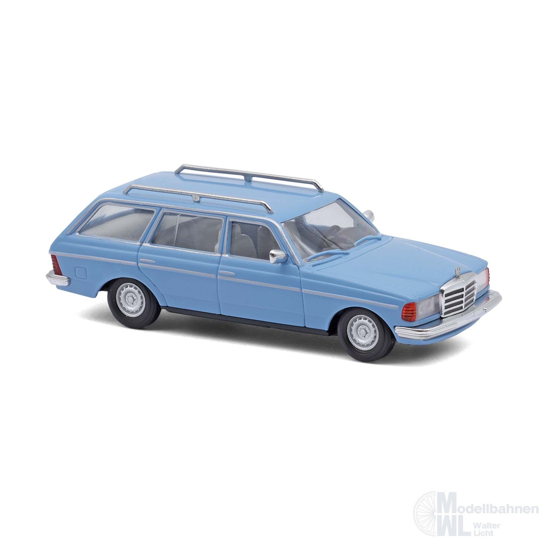 Busch 46975 - Mercedes-Benz W123 T-Modell chinablau H0 1:87