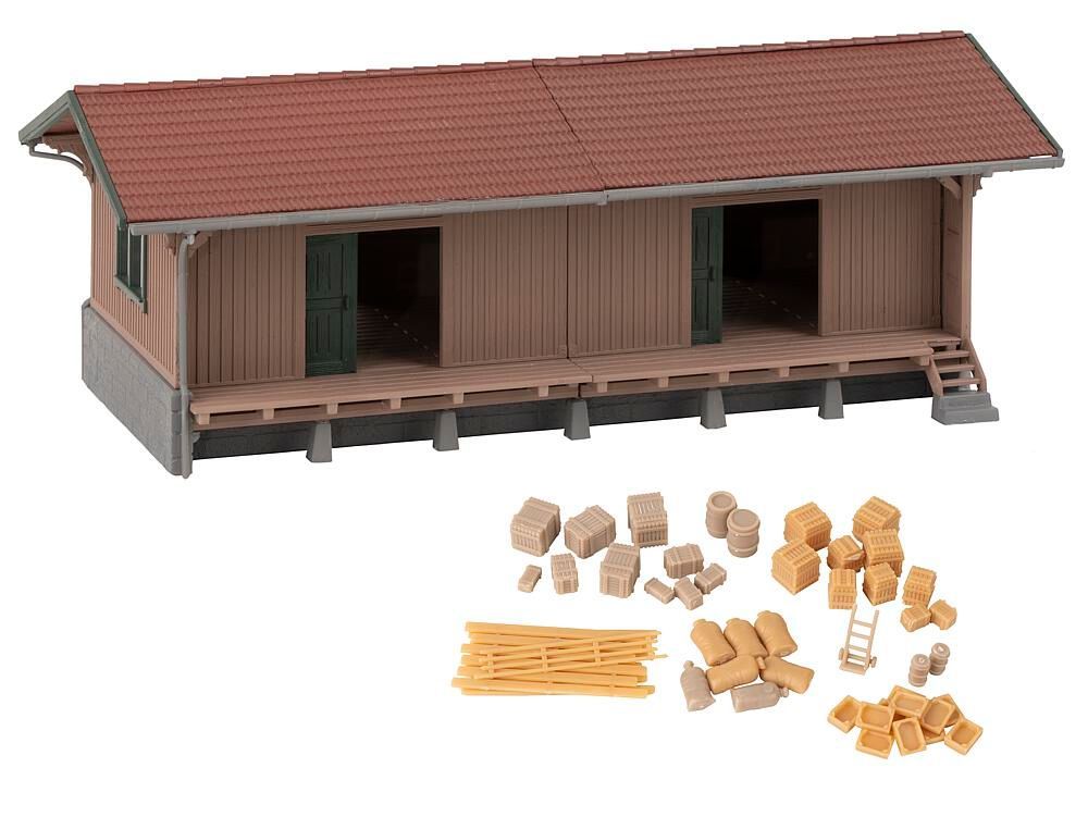 Faller 120098 - Güterschuppen H0 1:87 Faller 120098 - Güterschuppen H0 1:87