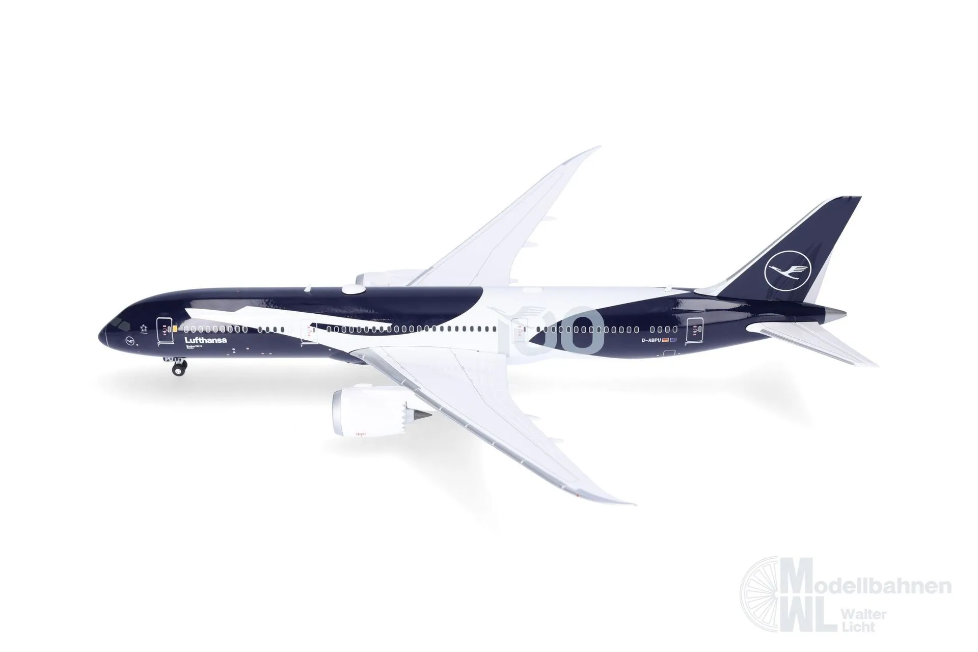 Herpa 573986 - Boeing 787-9 Lufthansa 100 Jahre 1:200
