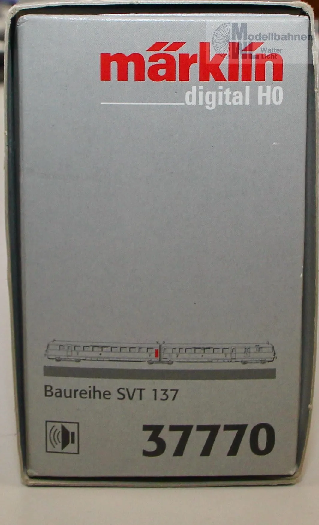 Märklin 37770 - MÄRKLIN - Triebzug SVT 137 DRG Ep.II H0/WS Sound