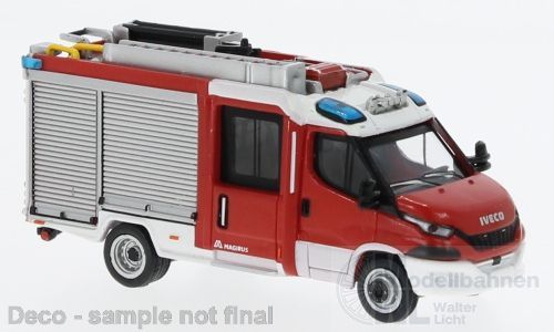 PCX-Models 870544 - Iveco Magirus Daily MLF rot weiss 2021 H0 1:87