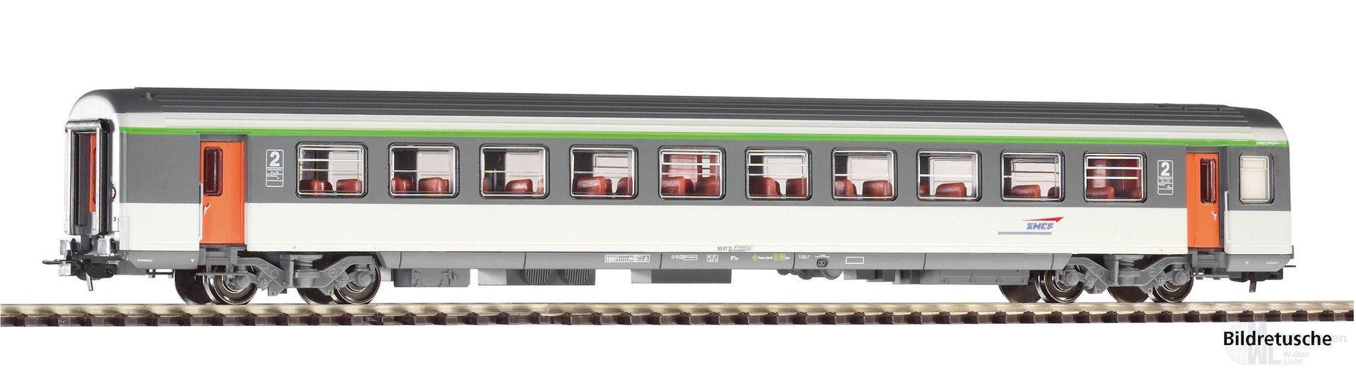 Piko 97139 - Personenwagen SNCF Ep.IV Corail 2.Kl. H0/GL Piko 97139 - Personenwagen SNCF Ep.IV Corail 2.Kl. H0/GL