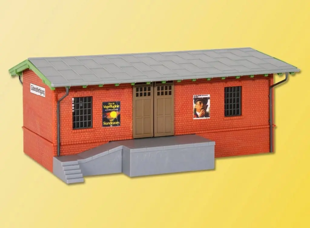 Kibri 39459 - Güterschuppen Burg-Spreewald H0 1:87