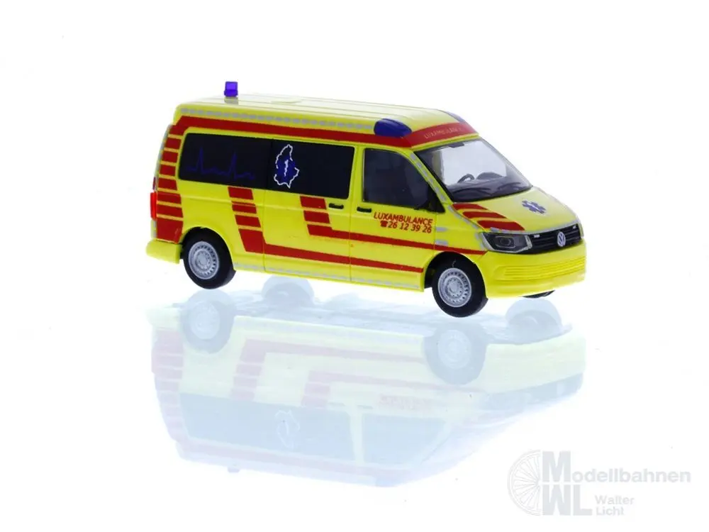 Rietze 53775 - Volkswagen T6 Luxambulance (LU) H0 1:87
